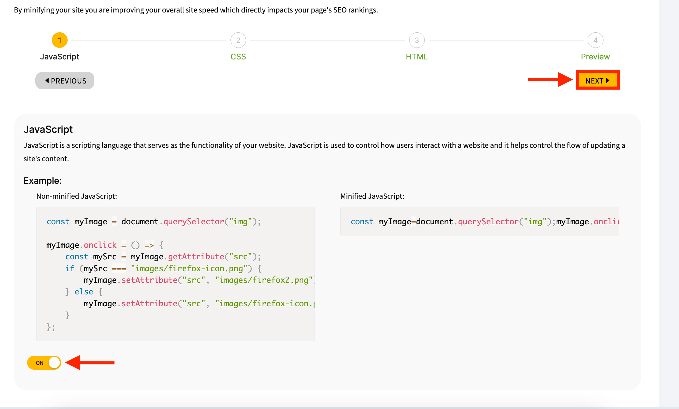 minify-javascript