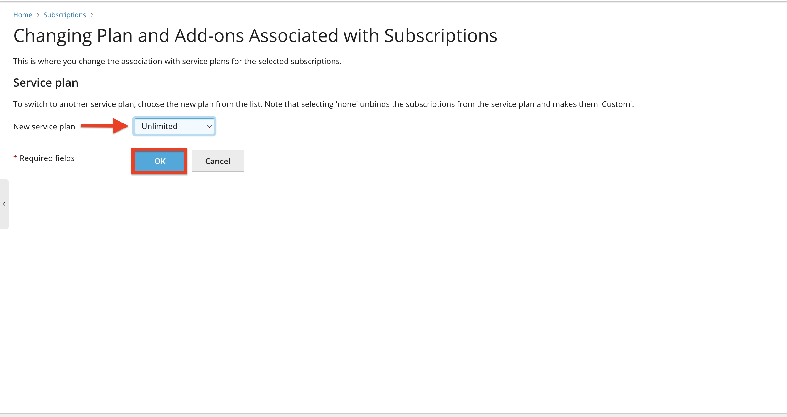 service-plan-drop-down