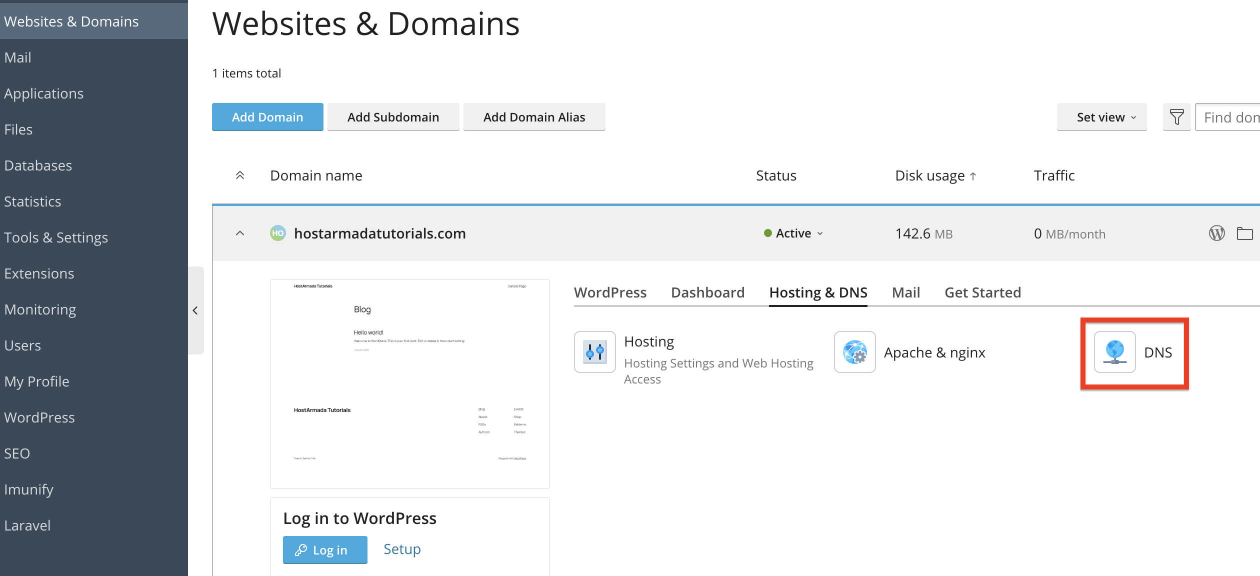 dns-functionality