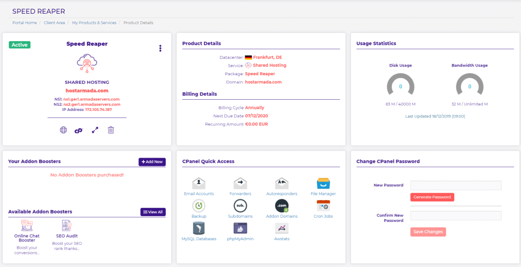 Product Details page overview