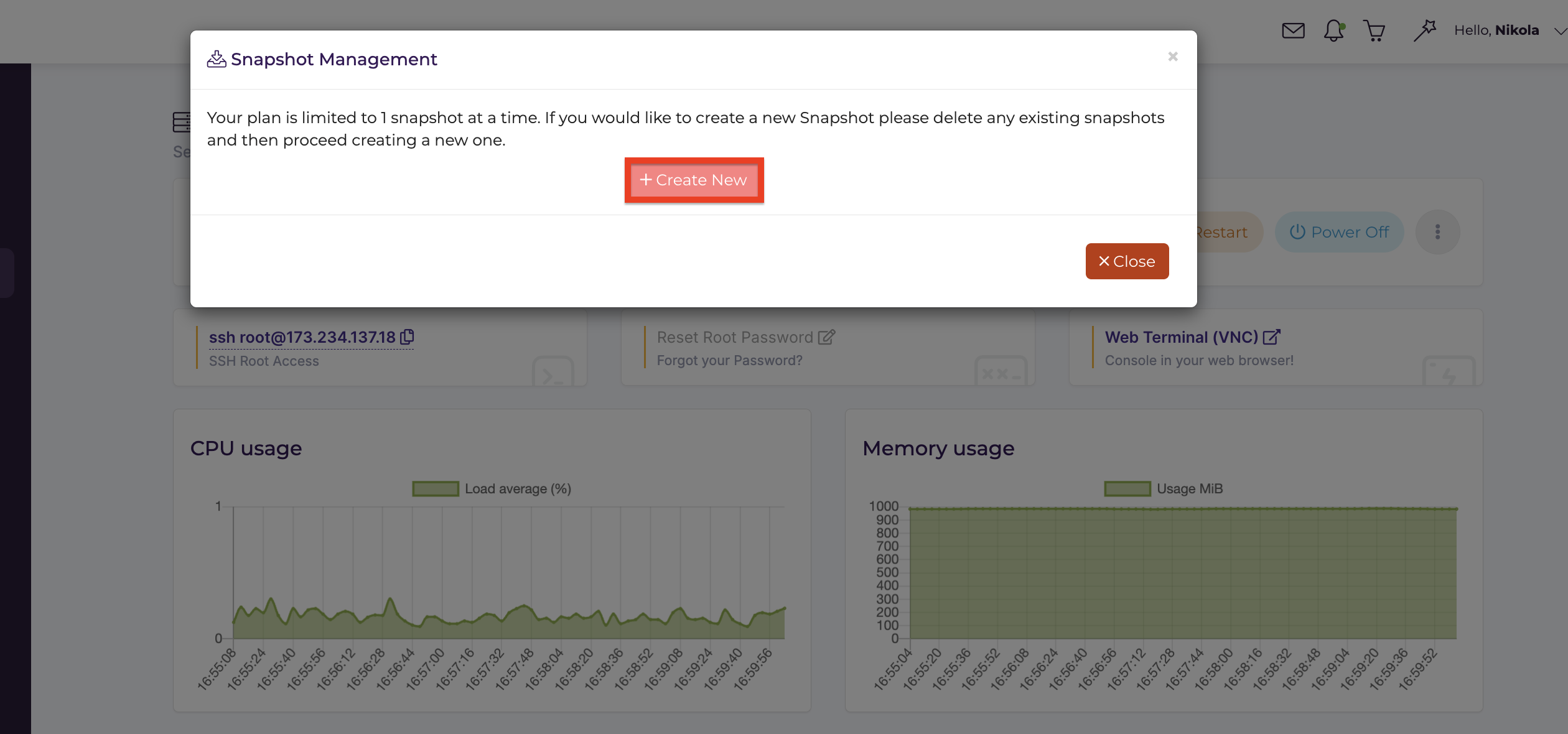 create-new-snapshot