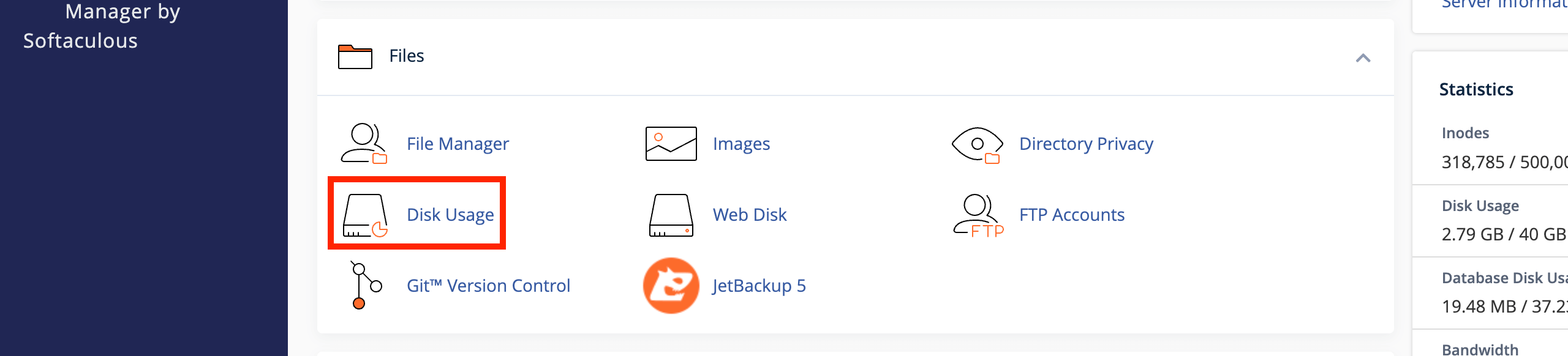 disk-usage-functionality