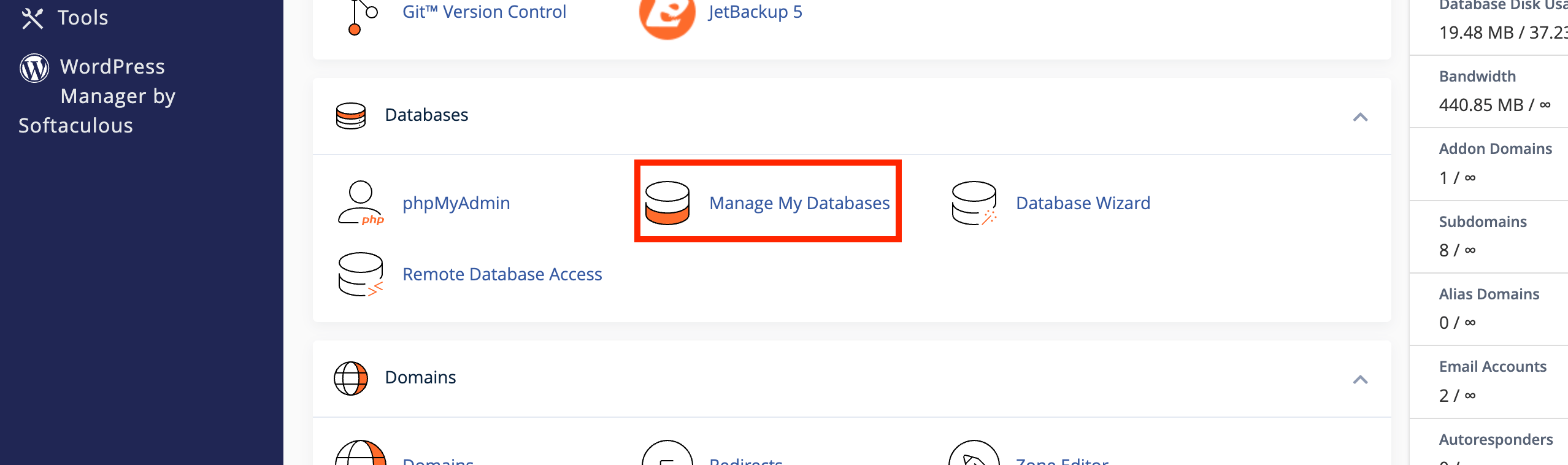 manage-my-databases