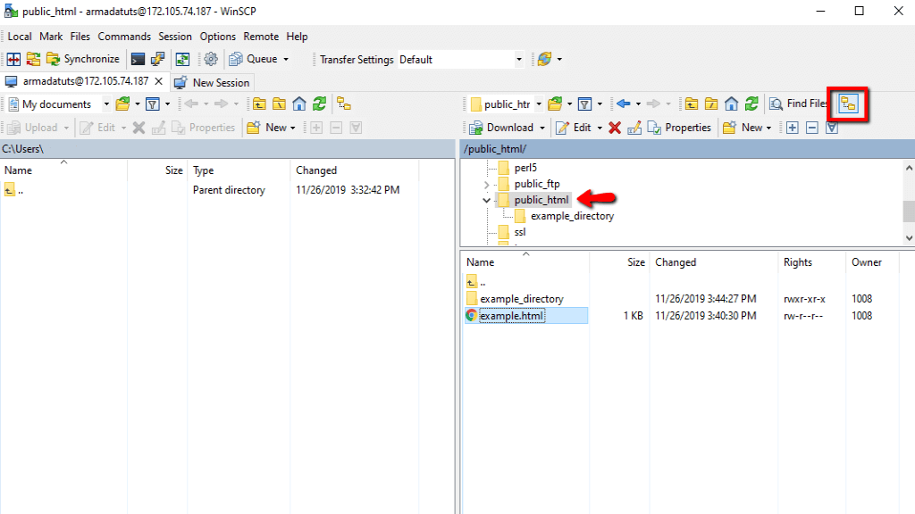 Moving files