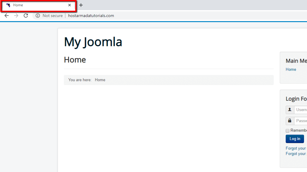 New Favicon image