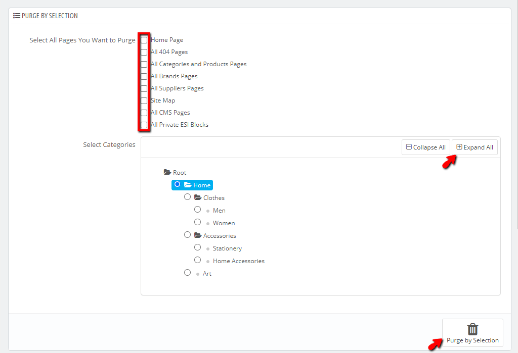 Manage PrestaShop LiteSpeed Cache