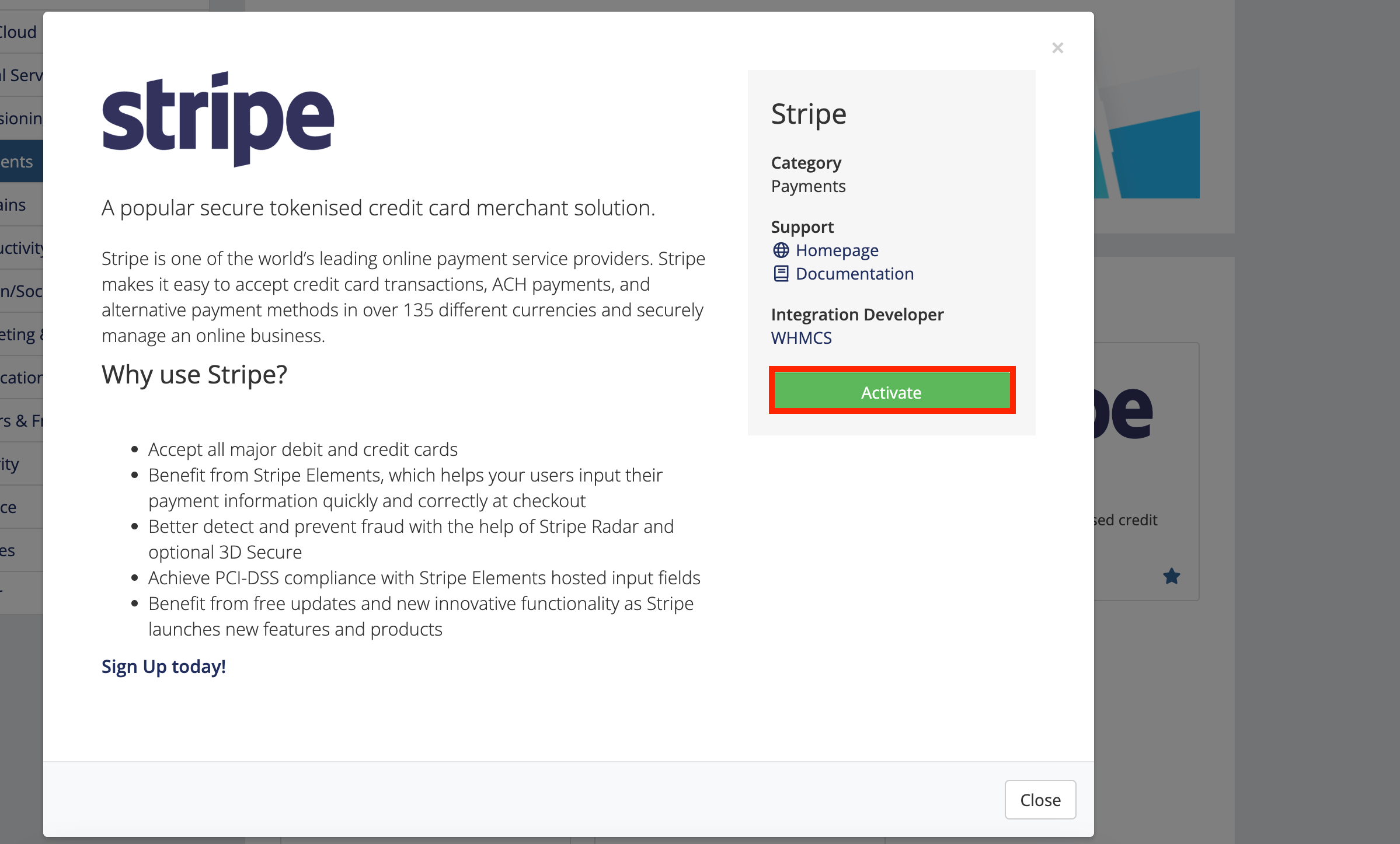 stripe-popup