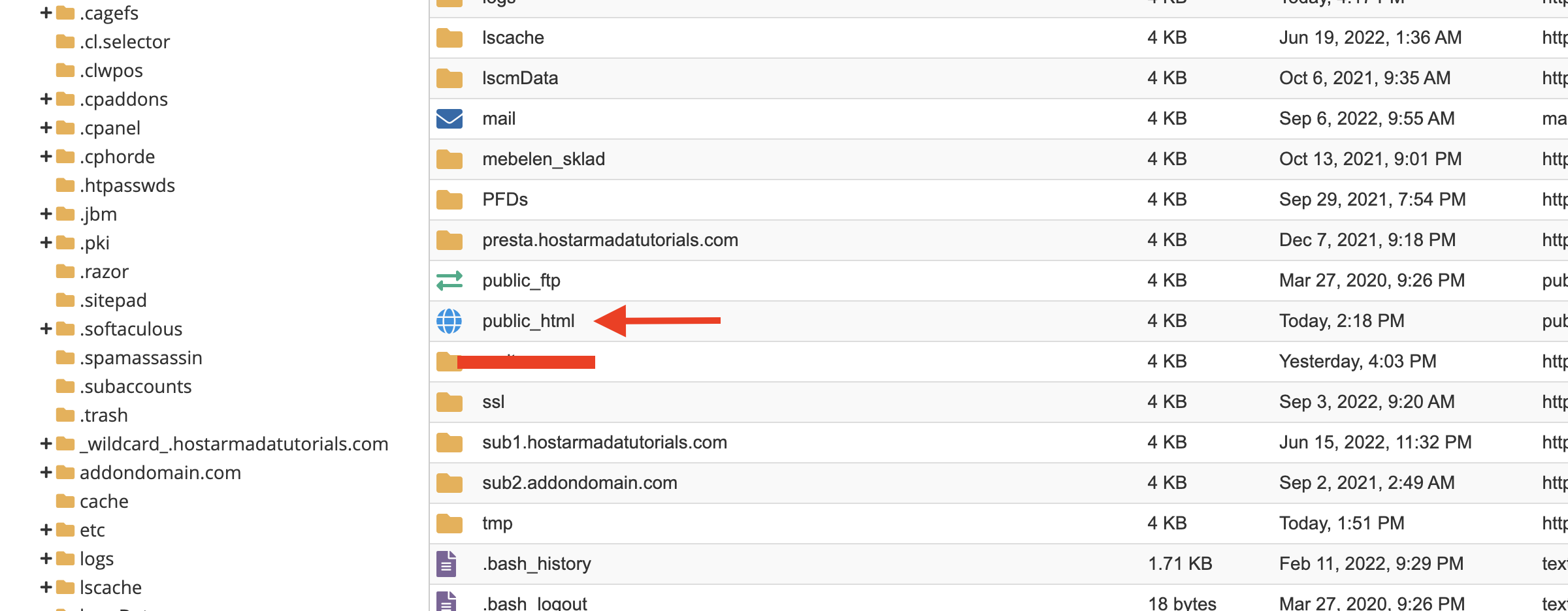 public-html-folder
