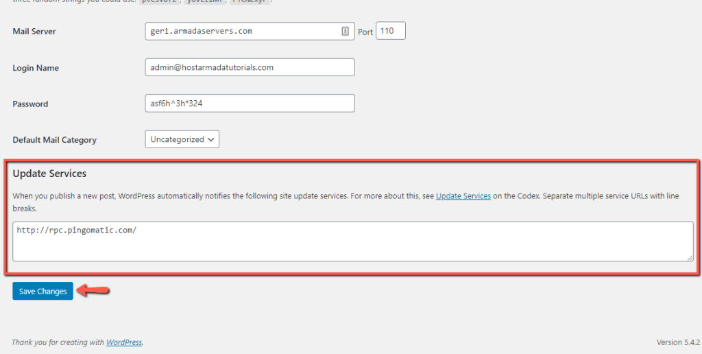 WordPress Update Services