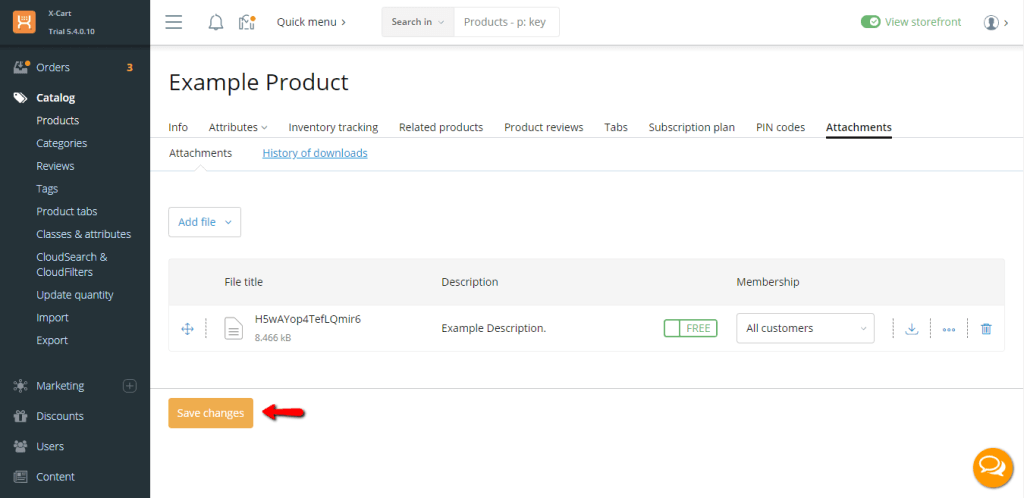 Configure Downloadable Product